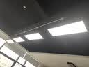 毅胜 led办公室吸顶灯现代简约长方形过道走廊灯工作室会议室书房灯 黑框白光吸顶灯 900x300 实拍图