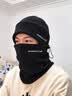 回力帽子男士围脖两件套冬季护加绒保暖骑车防寒风脖套围巾一体护耳 实拍图