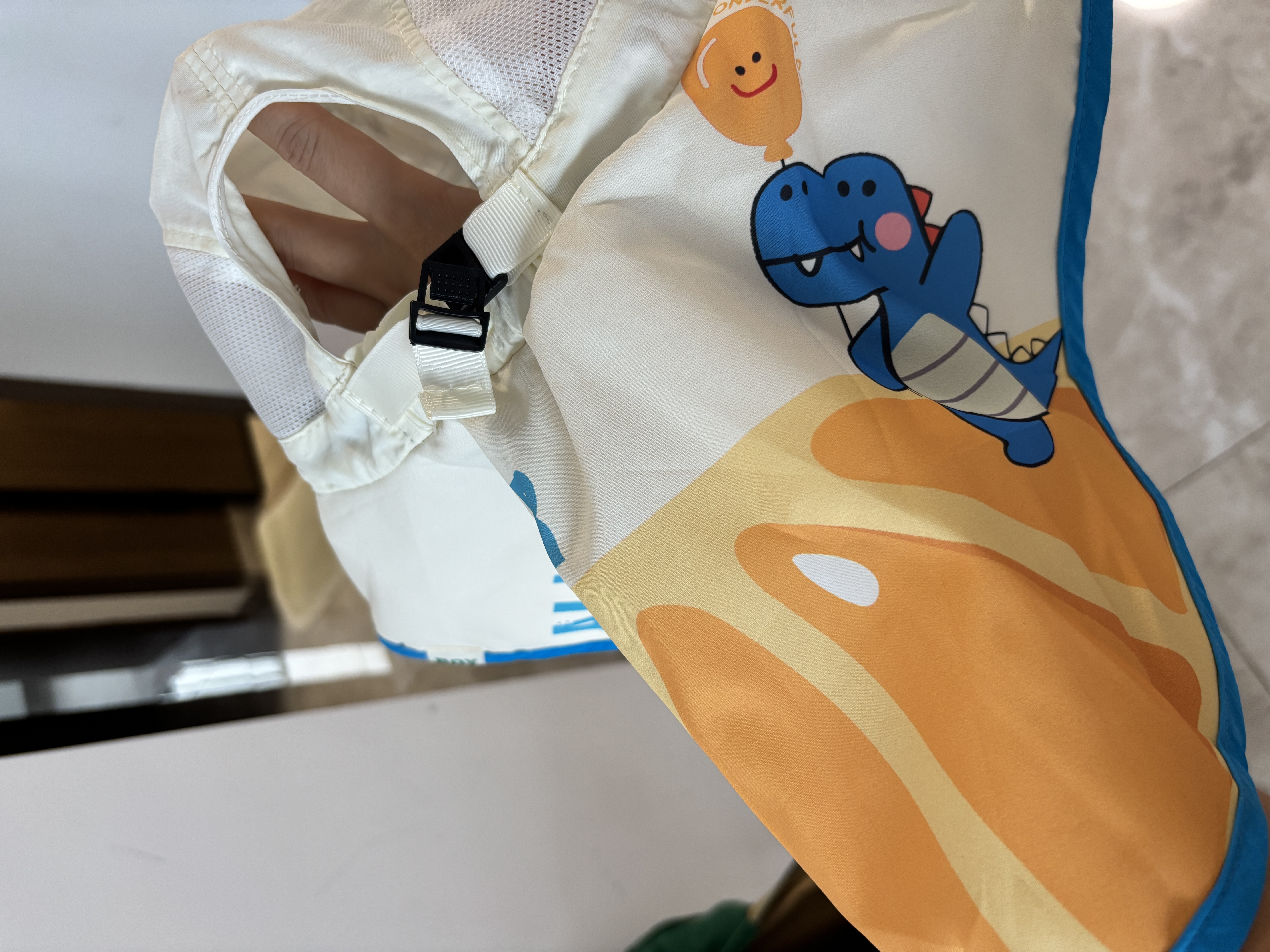 神火（SupFire）儿童防晒帽夏季户外防紫外线遮阳帽披风大帽檐登山帽男女童太阳帽 实拍图