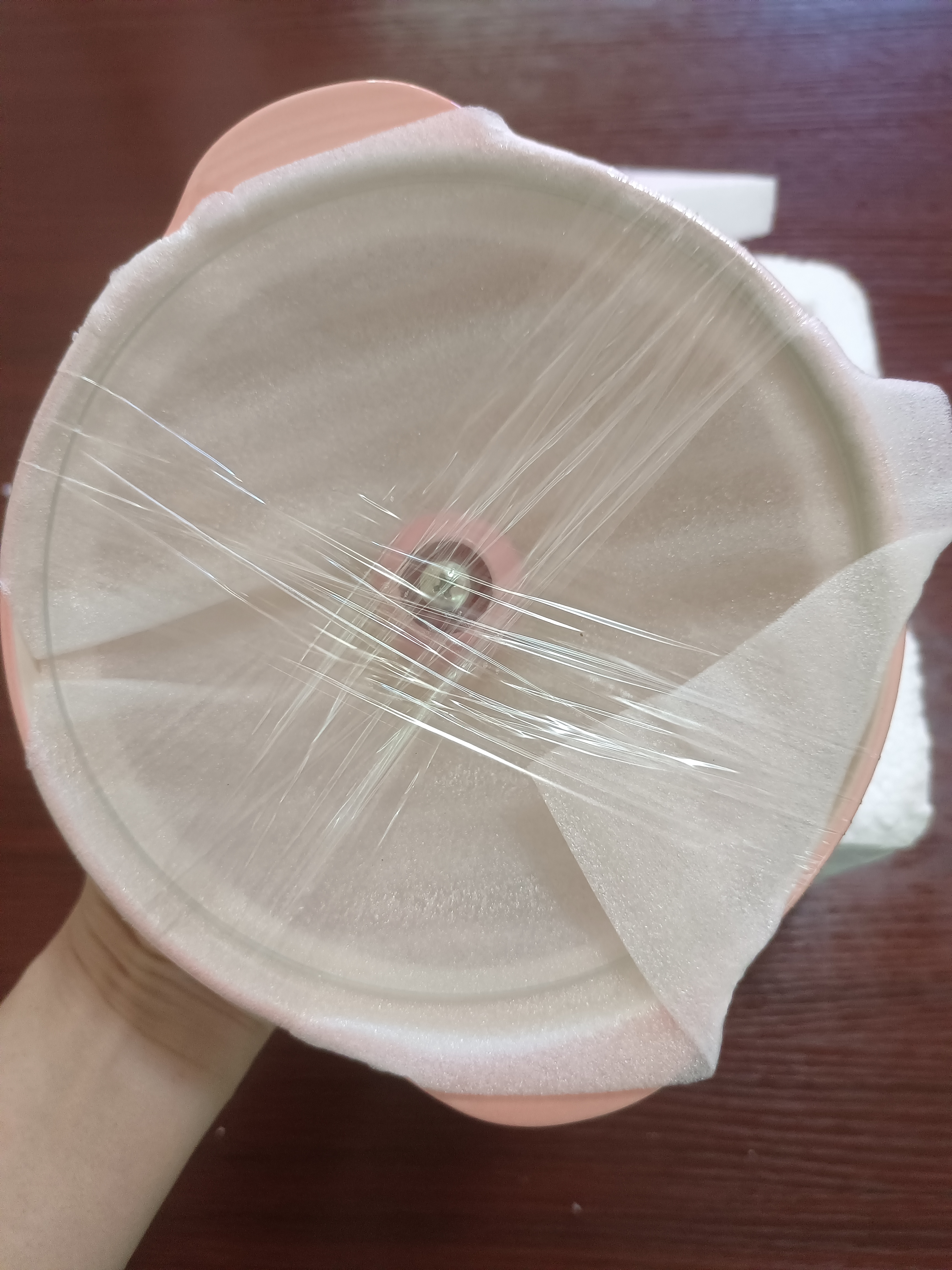 【东东农场专供】粉色蝴蝶结大号陶瓷泡面带盖釉下彩粉碗面碗餐具 【粉色】 蝴蝶结-泡面碗 泡面碗+盖 【二件套】 实拍图