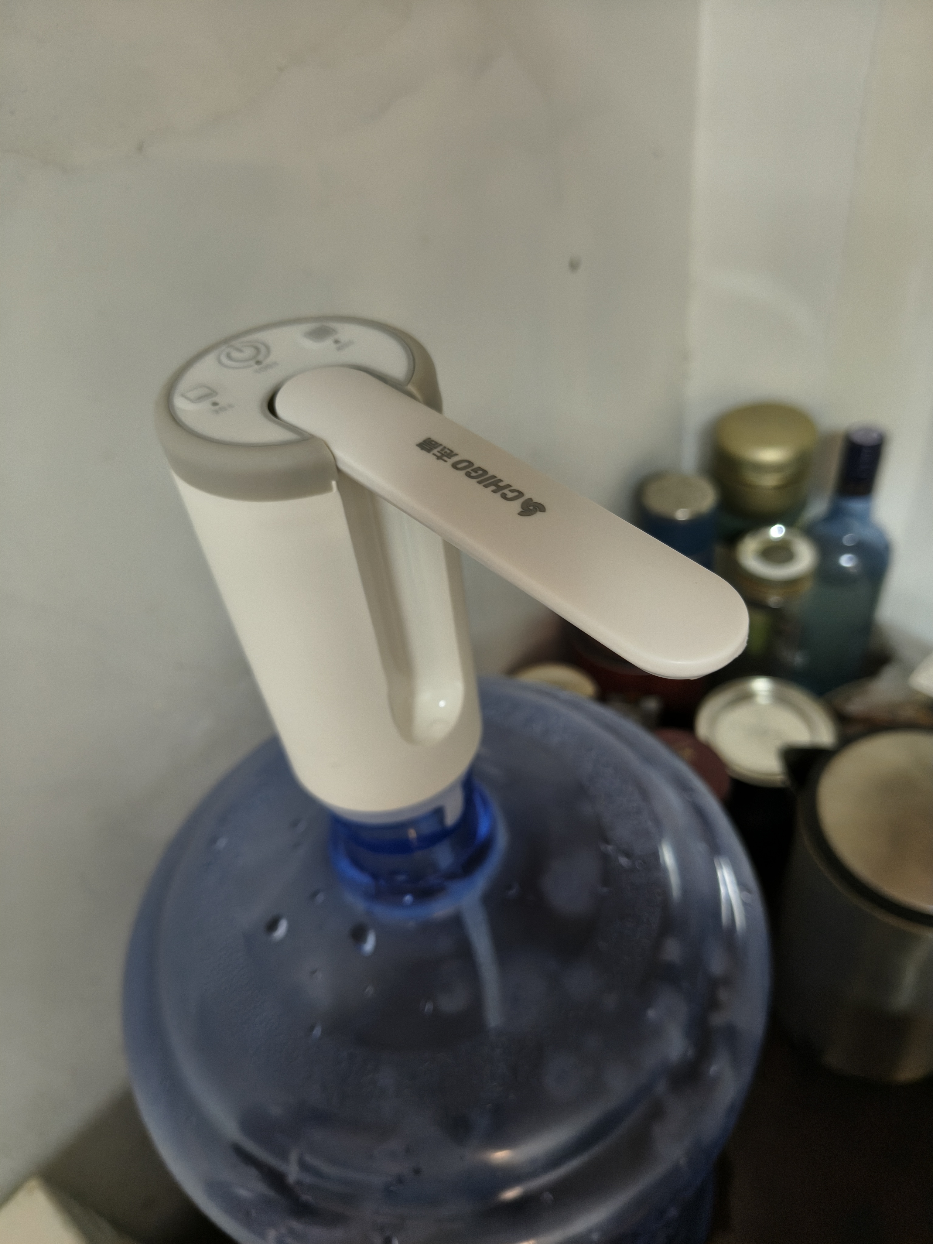 志高（CHIGO）抽水器桶装水 电动抽水泵饮水机纯净水取水器自动上水器MX-H17 实拍图