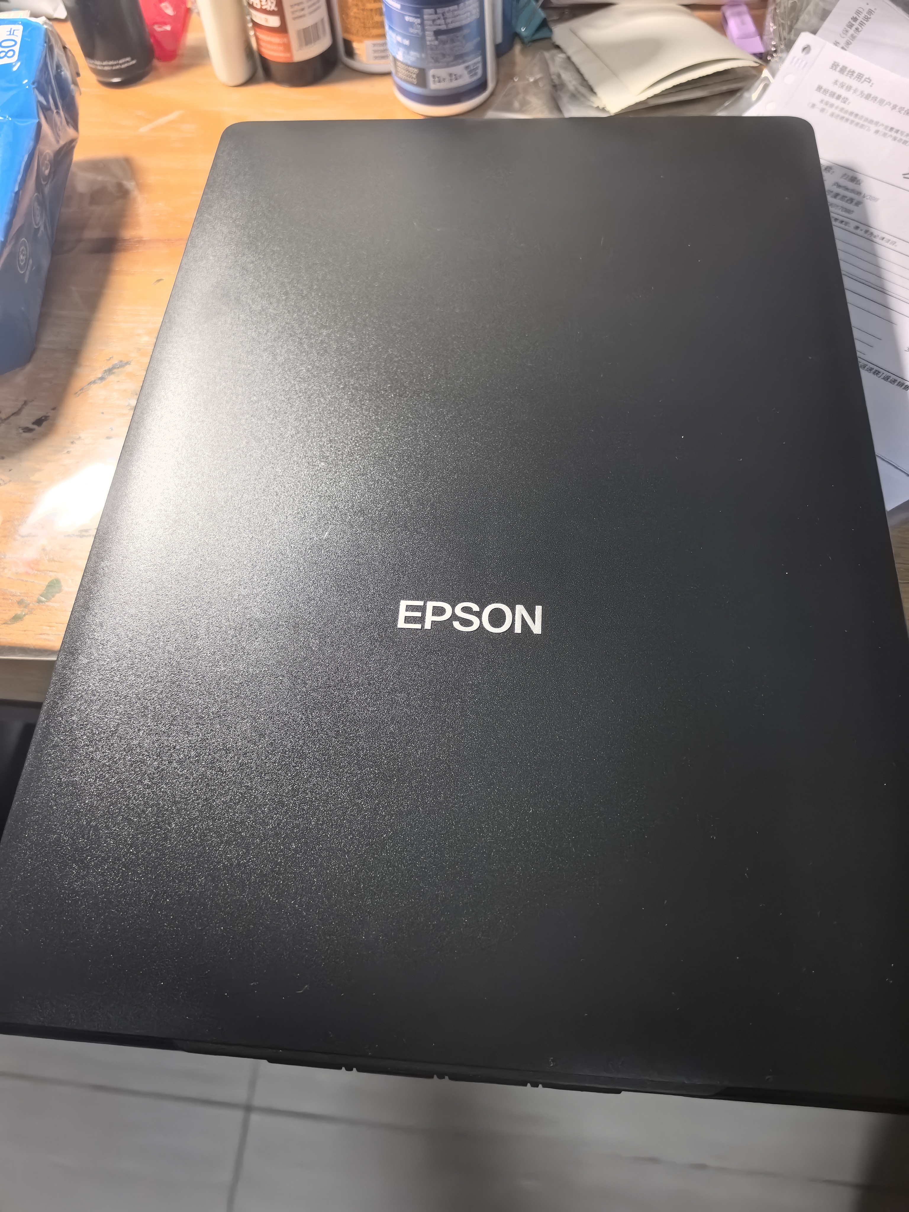 爱普生（EPSON） Epson PerfectionV39II 高清照片图片文档扫描仪  A4平板扫描仪  USB供电 4800dpi分辨率 实拍图