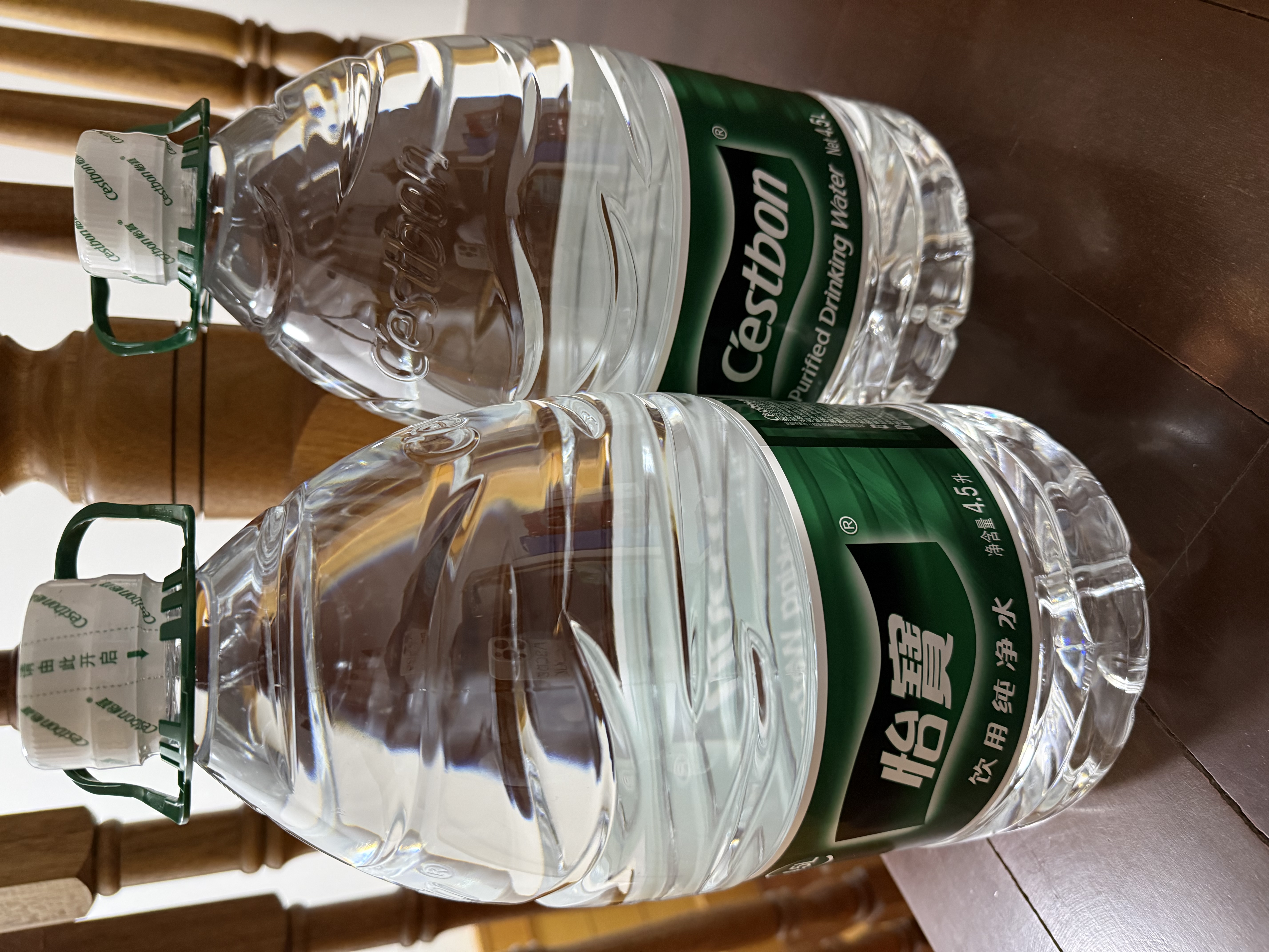 怡宝饮用纯净水4.5L 实拍图