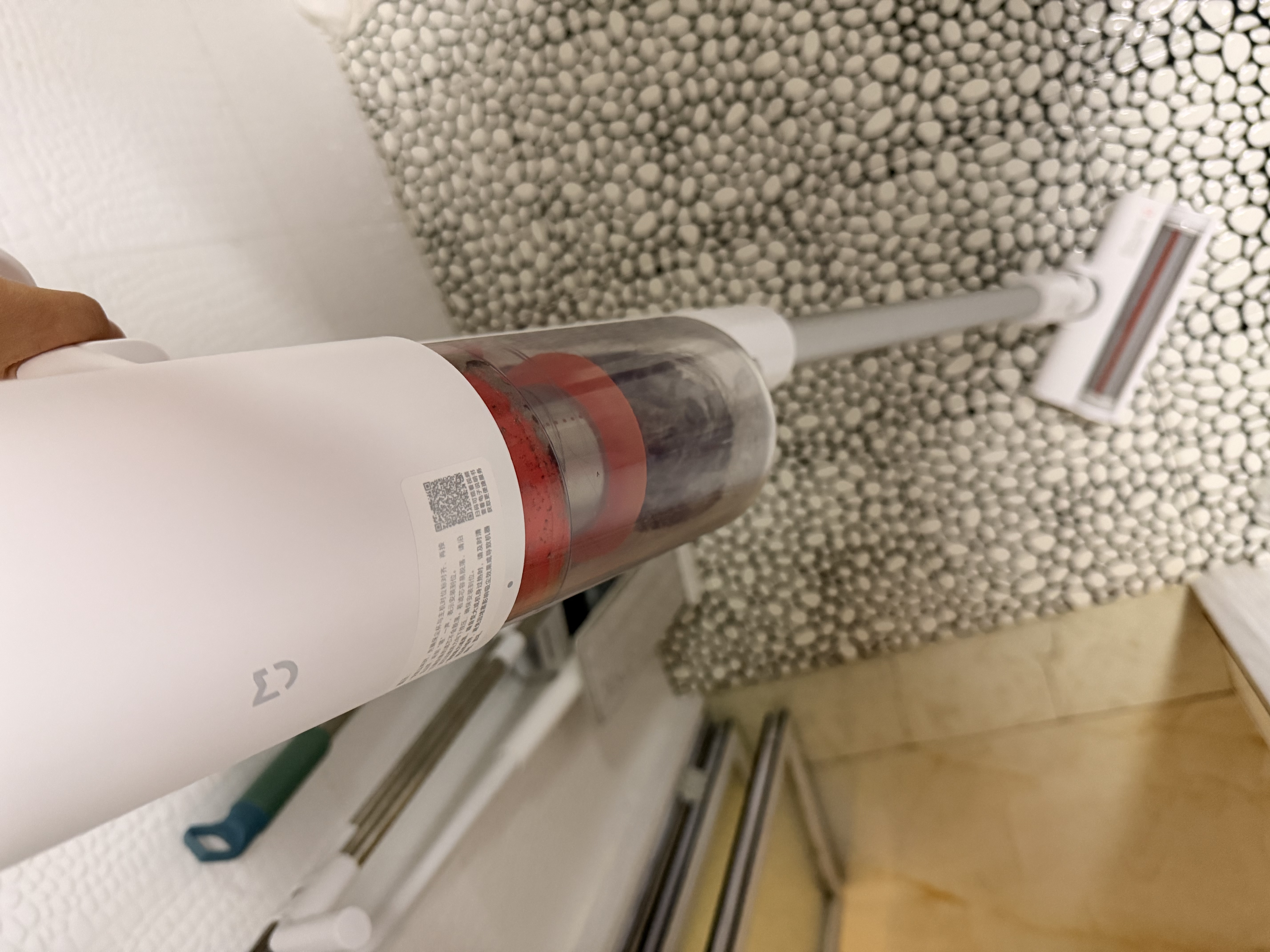 米家无线吸尘器2 Lite 吸尘器 家用车载升级旋风风道 轻量省力二合一 持久澎湃吸力 实拍图