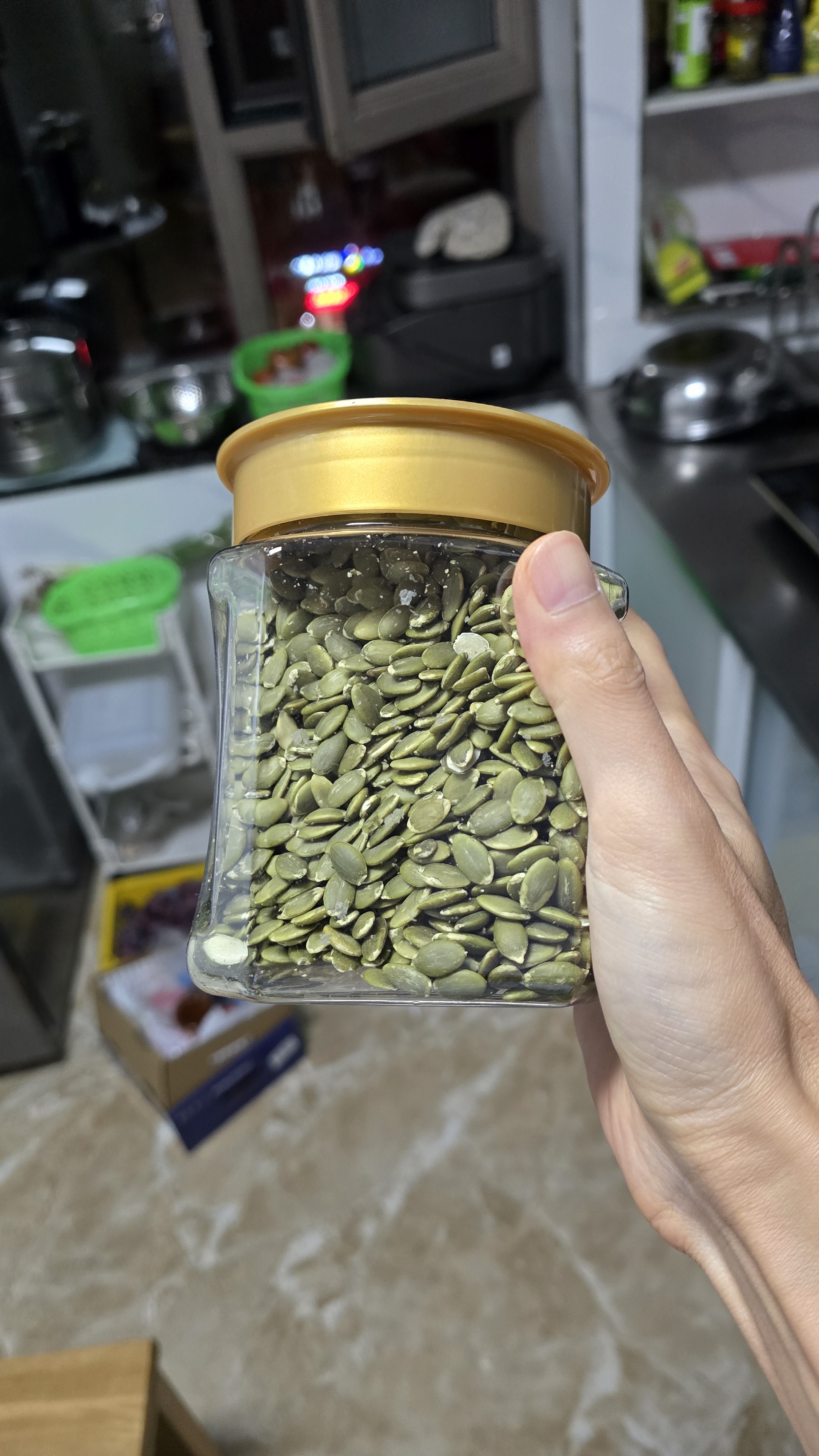 京东京造AAA原味南瓜子仁400g大颗粒轻烘焙0添加新疆阿勒泰当季新货含铁锌 实拍图