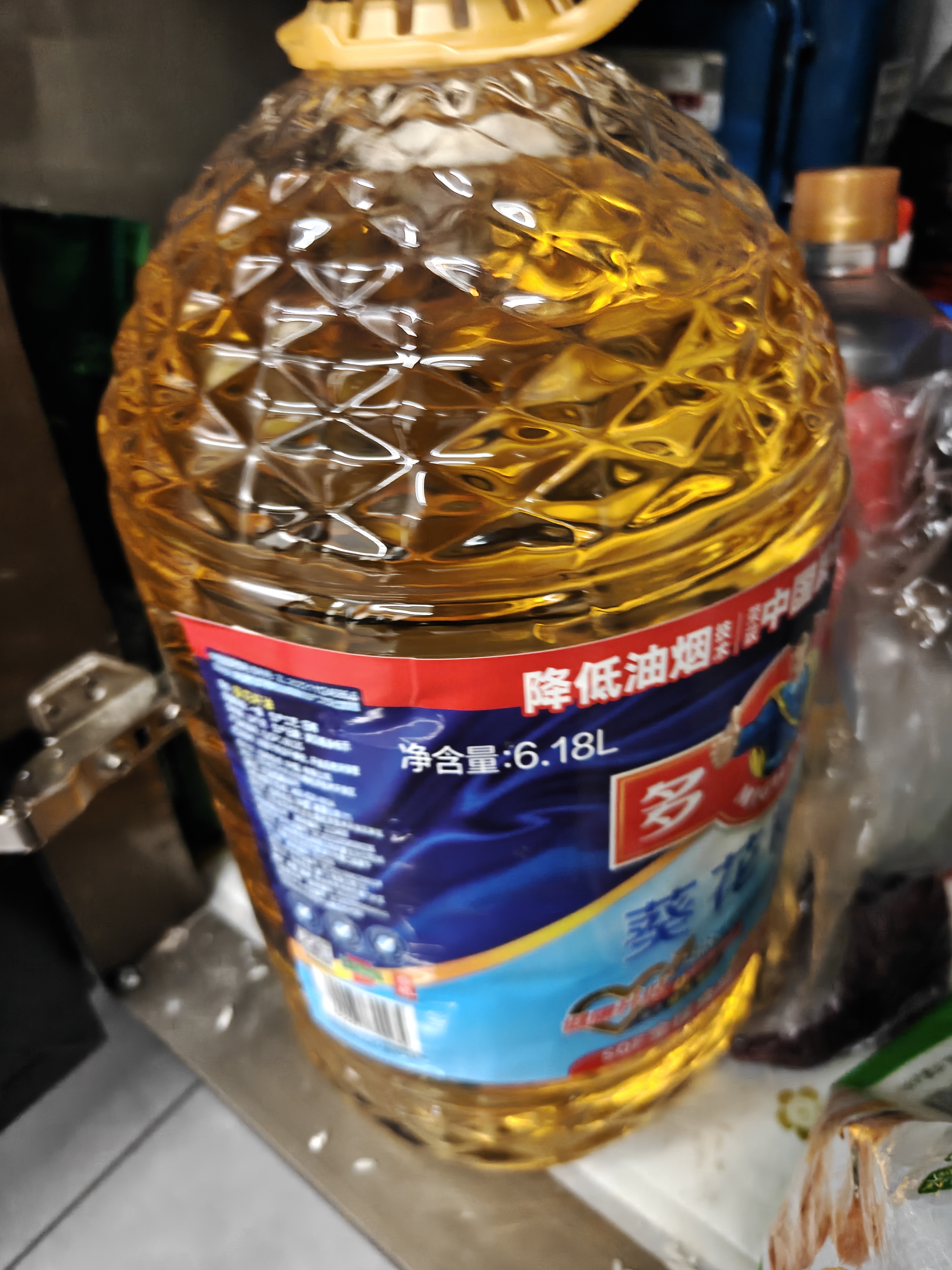 多力葵花籽油6.18L食用油一级物理压榨 中秋送礼 企业福利 实拍图