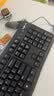 罗技（Logitech）MK121P（同MK120外观） 有线键鼠套装 鼠标键盘套装108键全尺寸 商用办公电脑  黑色 实拍图
