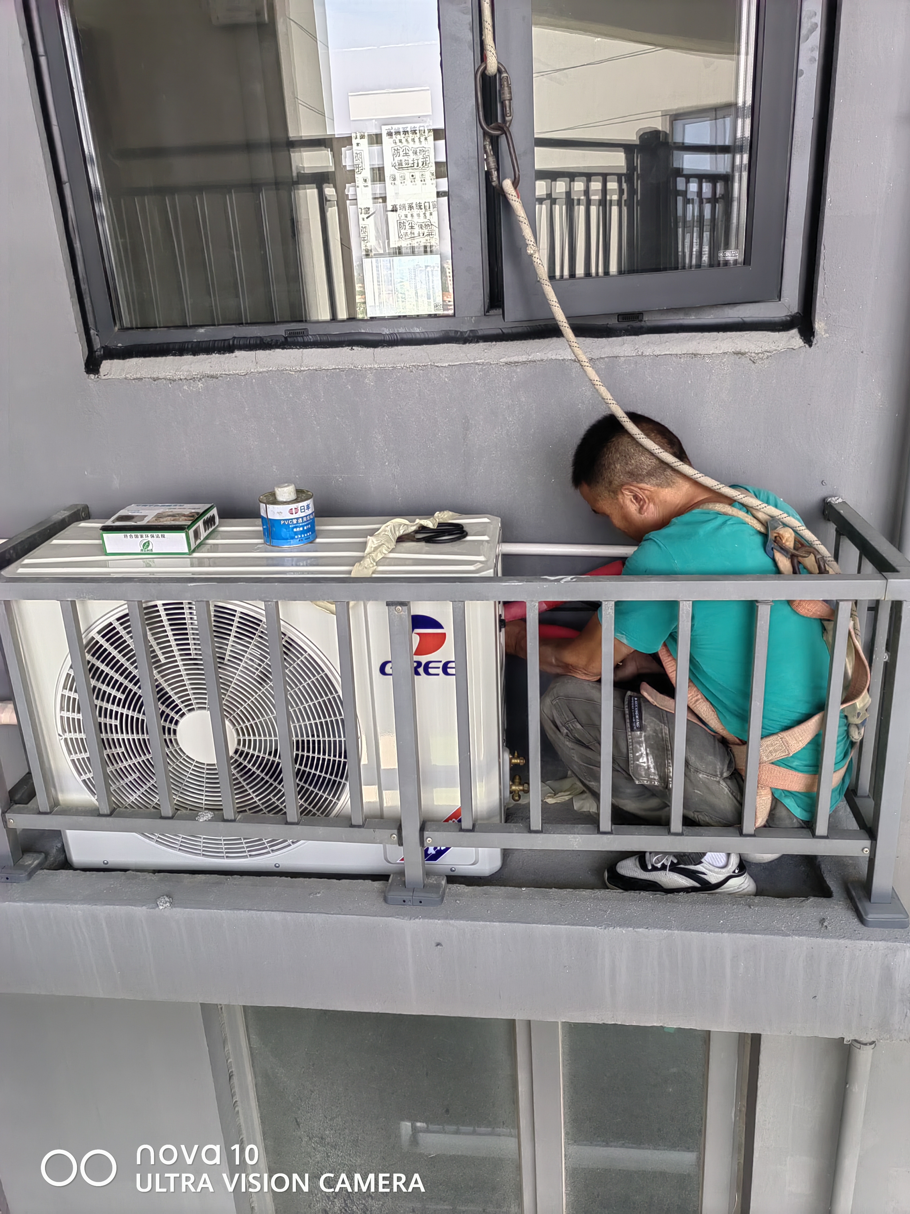 格力中央空调 智享风管机一拖一3匹家用 AI节能 FQR7.2Pd/Eb(S)Nh-N1外机双排铜管 国家补贴 实拍图