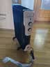 美的（Midea）【超级单品】油汀取暖器家用电热电暖器 电暖气 全屋大面积升温 13片加湿暖气片烤火炉NY2513-16JW 实拍图