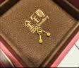 金至尊黄金耳钉女小圆珠磨砂足金999耳饰耳环送礼生日礼物计价 1.17克 实拍图