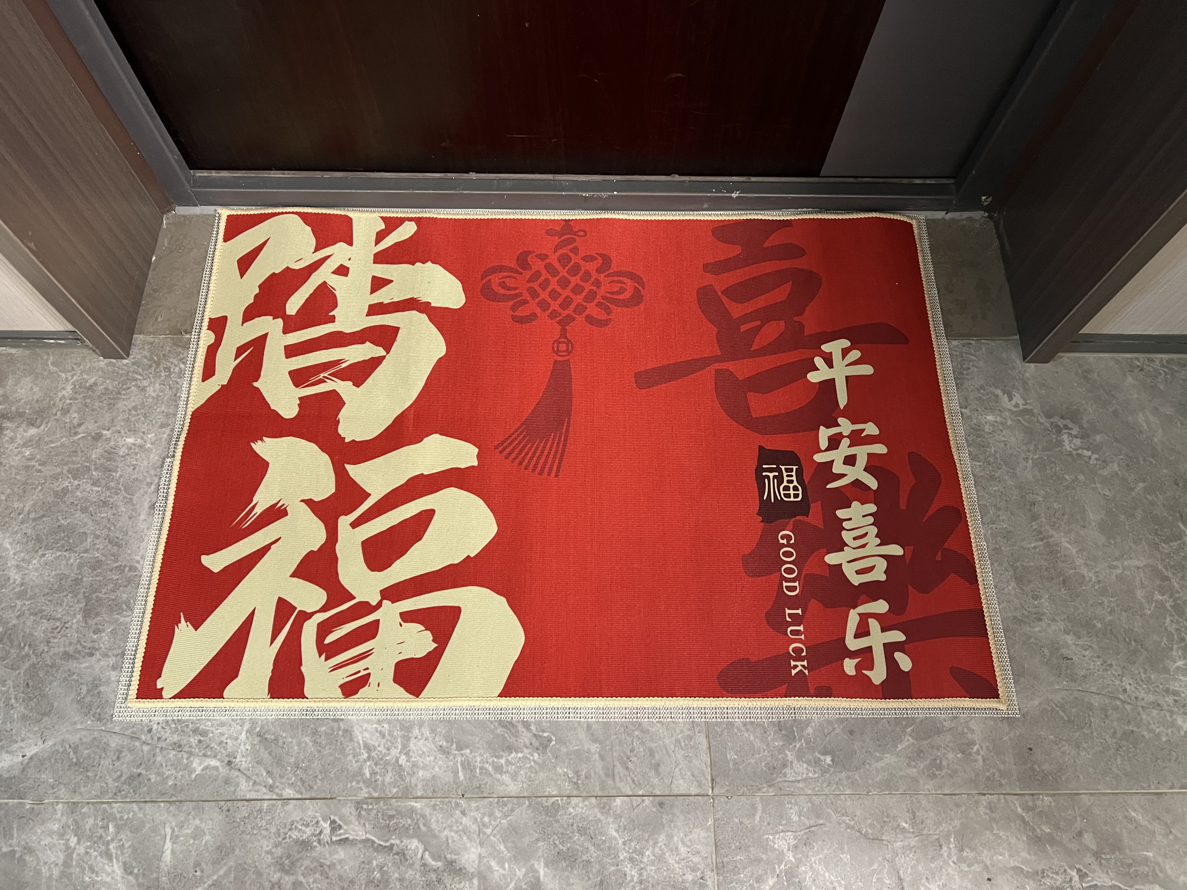 布迪思入户门地垫 进户门口垫子 可裁剪吸水防滑进门脚垫90*60CM 实拍图