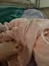 欧孕（OUYUN）婴儿浴巾珊瑚绒吸水速干儿童斗篷浴袍带帽宝宝 拉蒂兔 150*100 实拍图