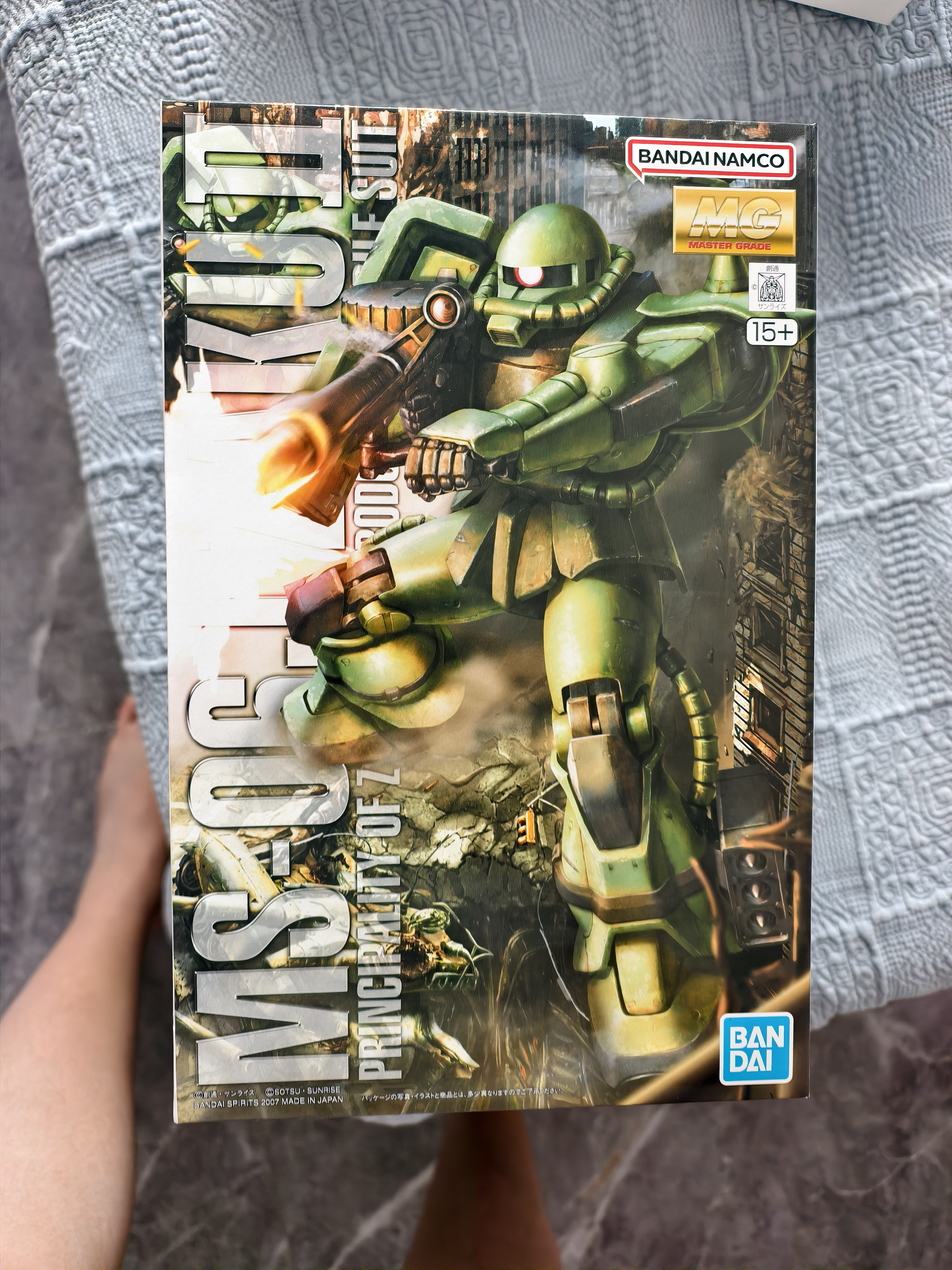 万代（BANDAI）MG 机动战士高达 绿扎古2.0 J型 实拍图