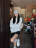 卡尔美（KELME）帽子男女秋冬季保暖户外滑雪毛线帽冷帽针织帽骑行防寒运动护耳帽 实拍图