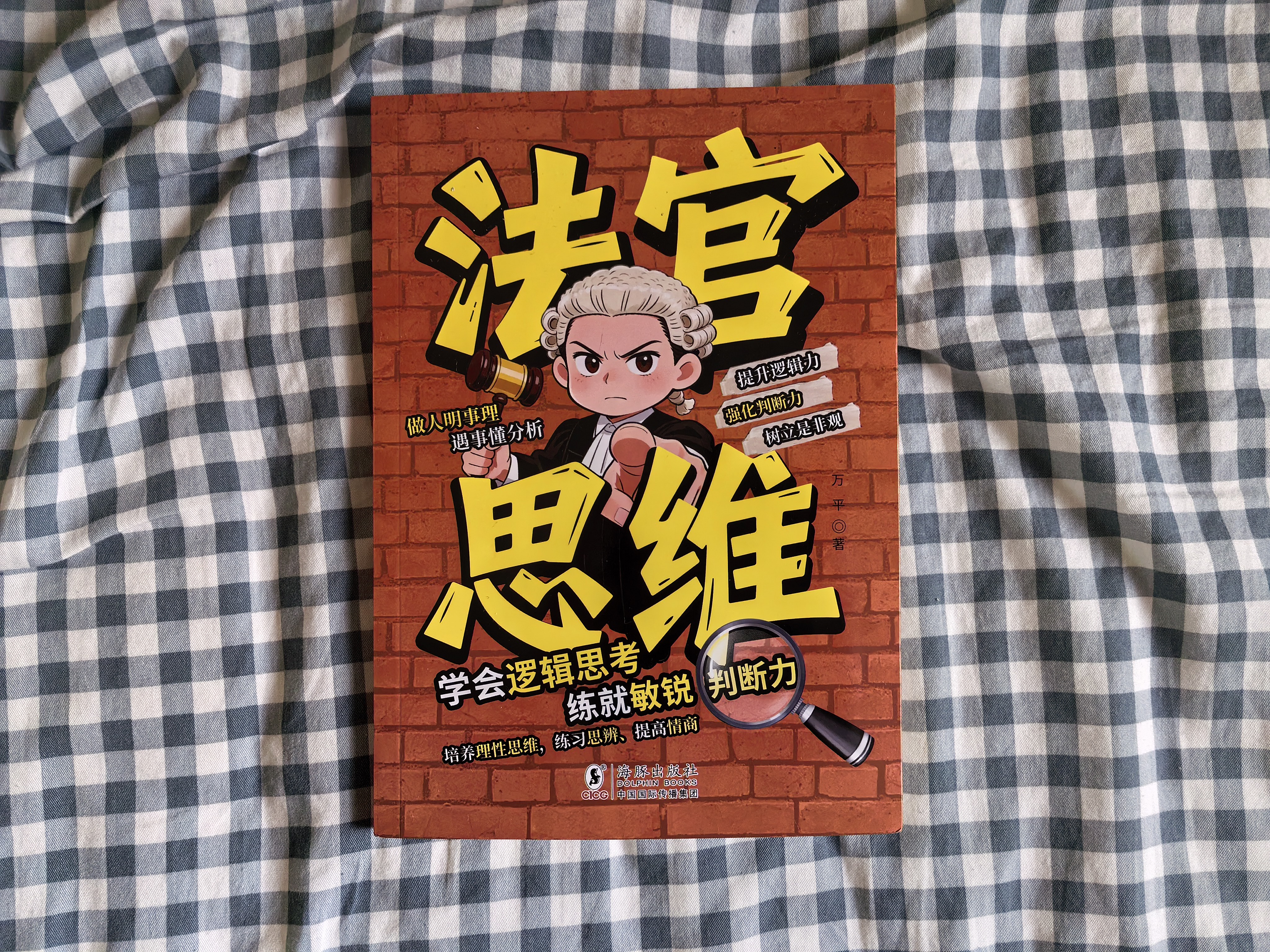 法官思维6-12岁漫画式解读法官思维逻辑正版教孩子学会逻辑思考练就敏锐判断力智力全脑开发锻炼思维益智 开学季 实拍图