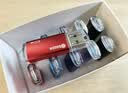 毕亚兹 512MB USB2.0 招标投标U盘 小容量 迷你 公司企业竞标专业U盘优盘 10个/盒 UP015 实拍图