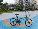 大行（DAHON）D6经典折叠自行车20英寸6速折叠车成人男女士学生折叠单车KBC061 青草绿 实拍图