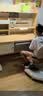 龙承匠人儿童学习桌椅套装J120实木可升降写字书桌中小学生6-18岁课桌椅子 【升级稀土抑轴灯】1.2米实木桌+吊柜+追背椅咖 赠学习大礼包 实拍图