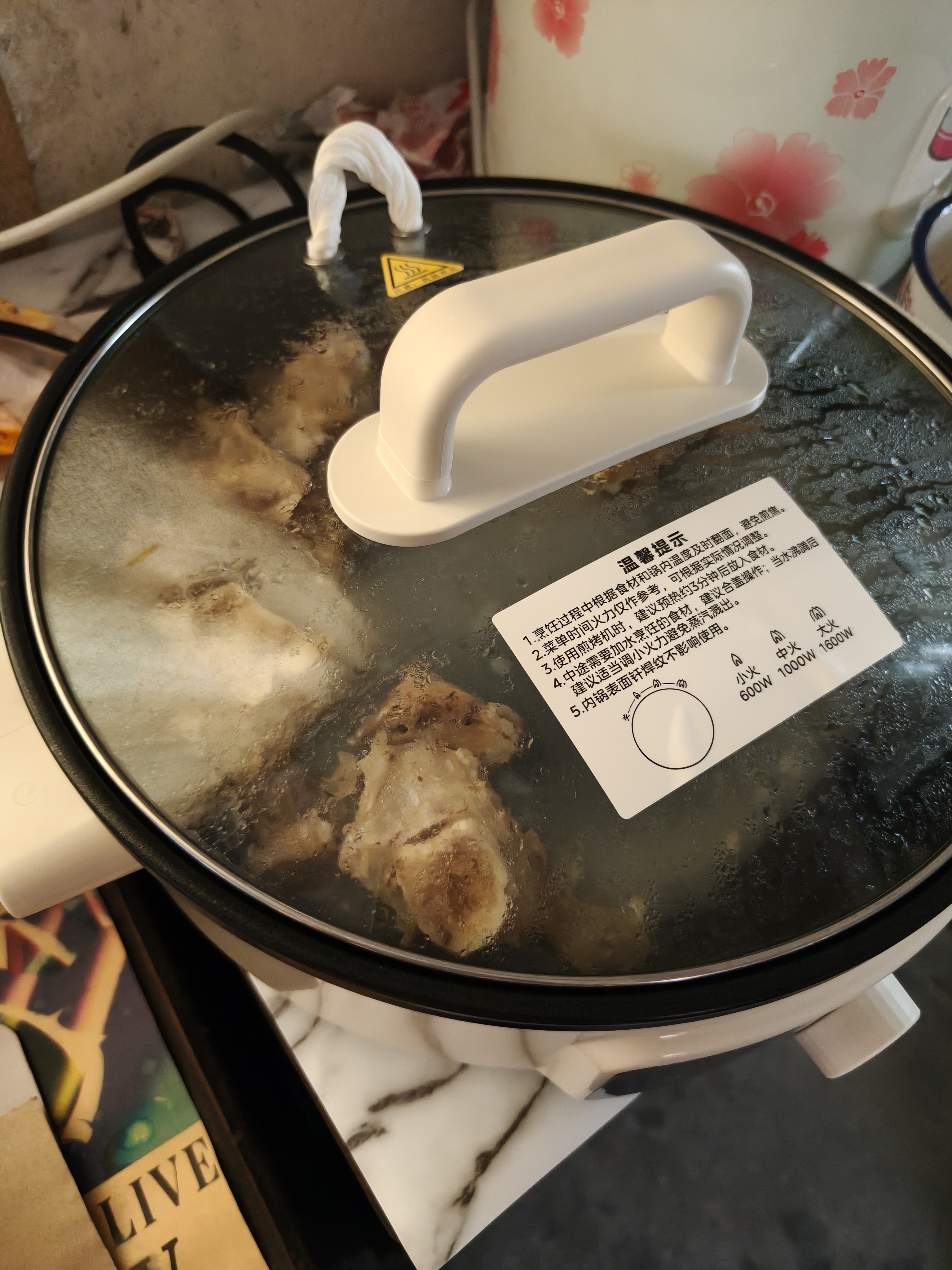 美的（Midea）电饼铛电煎锅家用小型70mm加大加深多功能锅电煎锅烙饼锅煎烤机电火锅烤肉锅家庭用自营JKC3463 实拍图