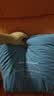 海澜之家（HLA）汽车折叠抱枕被子两用办公室枕头被子二合一抱枕毯子午睡靠枕靠垫  浅灰抱枕 150cm*110cm 折叠：45*45cm 实拍图