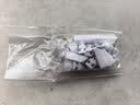 铭聚布艺（MINGJU）窗帘粘贴轨道免打孔飘窗门帘隔断滑轨顶装侧装超薄单轨白色1.5米 实拍图