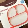 世喜婴儿餐盘分格带吸盘 宝宝训练弯弯辅食勺学吃饭叉子 儿童餐具套装 实拍图