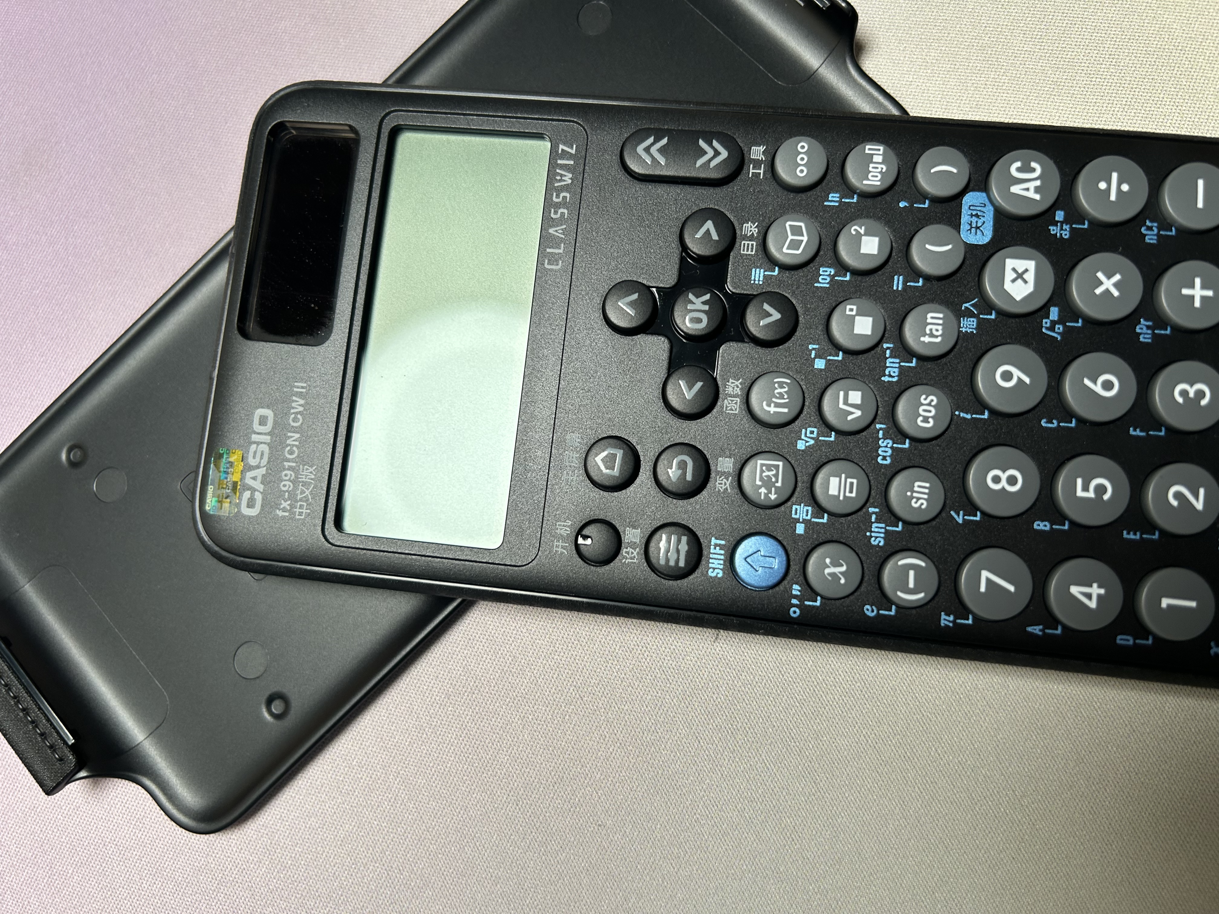 卡西欧（CASIO）fx-991CNCW科学函数计算器fx-991升级款大学生考研物化生竞赛考试学习专用黑色二代 实拍图