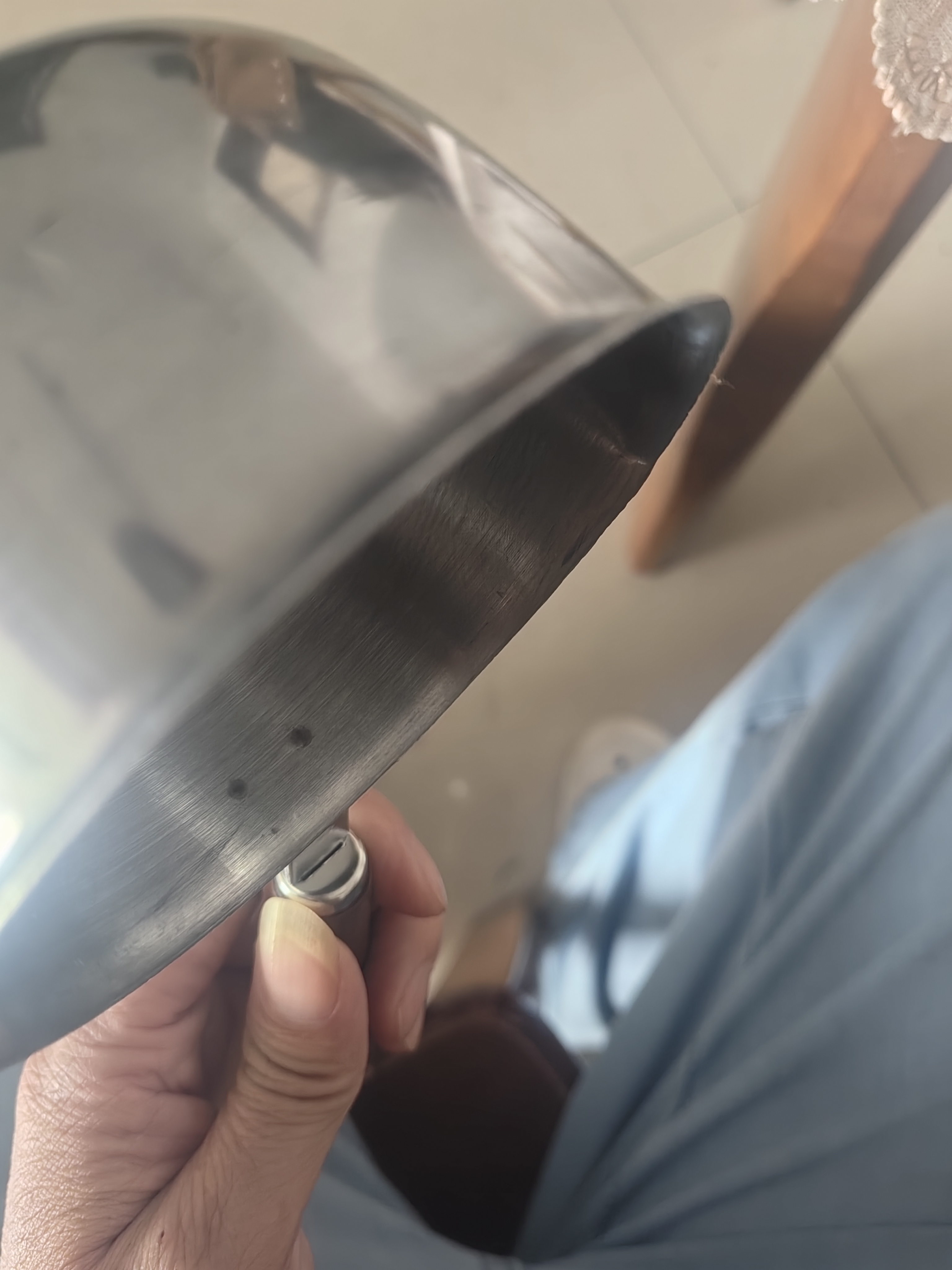 热油小锅泼油锅加厚不锈钢木柄防烫带刻度双倒流口不挂油无涂层 【木柄】爆款300ml 实拍图