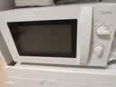 美的（Midea）微波炉经典双旋钮家用小型20L平板式易清洁便捷高效速热杀菌除味2026新款M202 实拍图