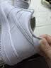 耐克NIKE男空军一号AF1 运动鞋CW2288-111白42 实拍图