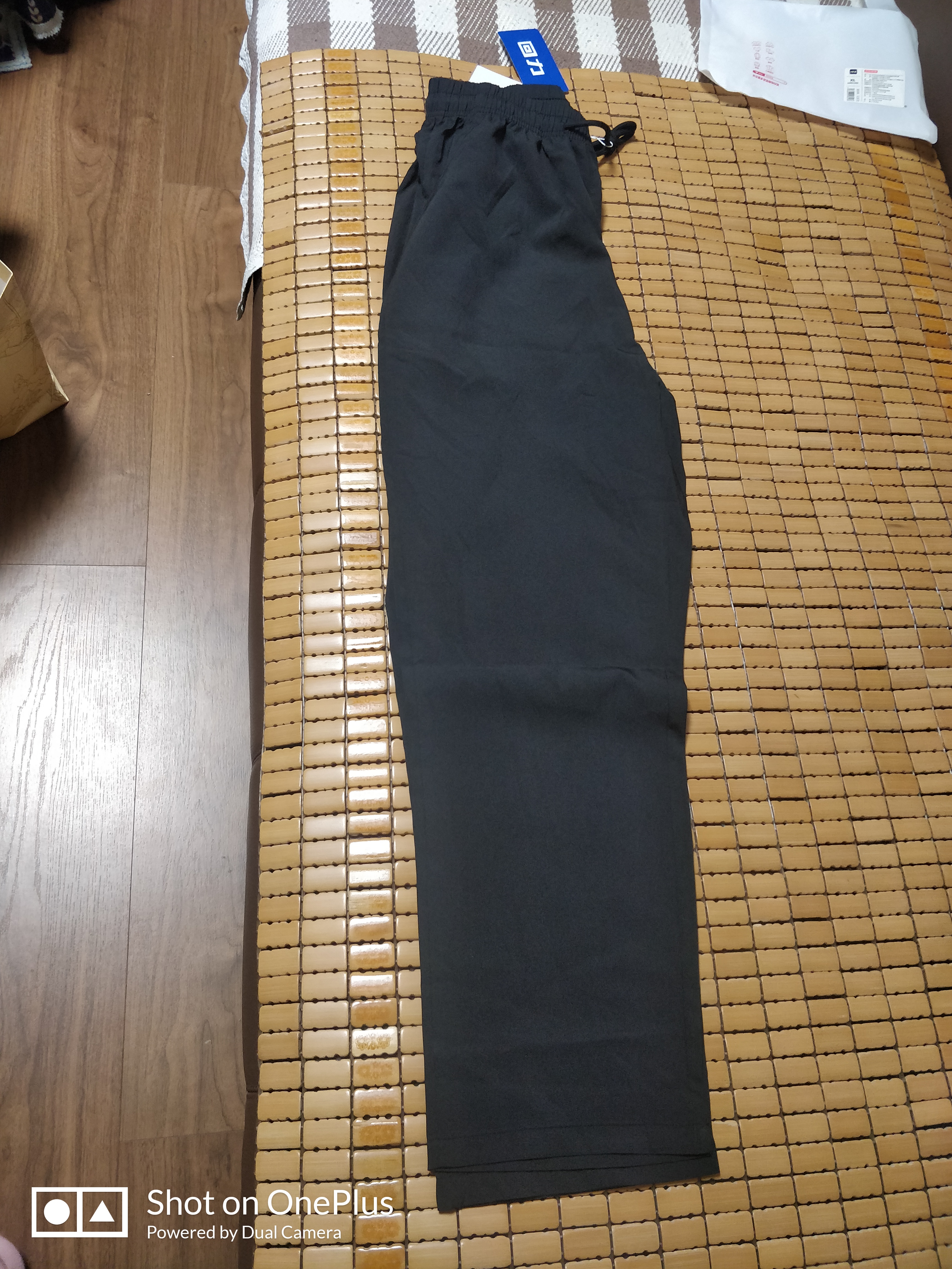 回力（Warrior）裤子夏季男运动裤男夏季冰丝速干休闲裤男宽松直筒阔腿裤子男裤 实拍图