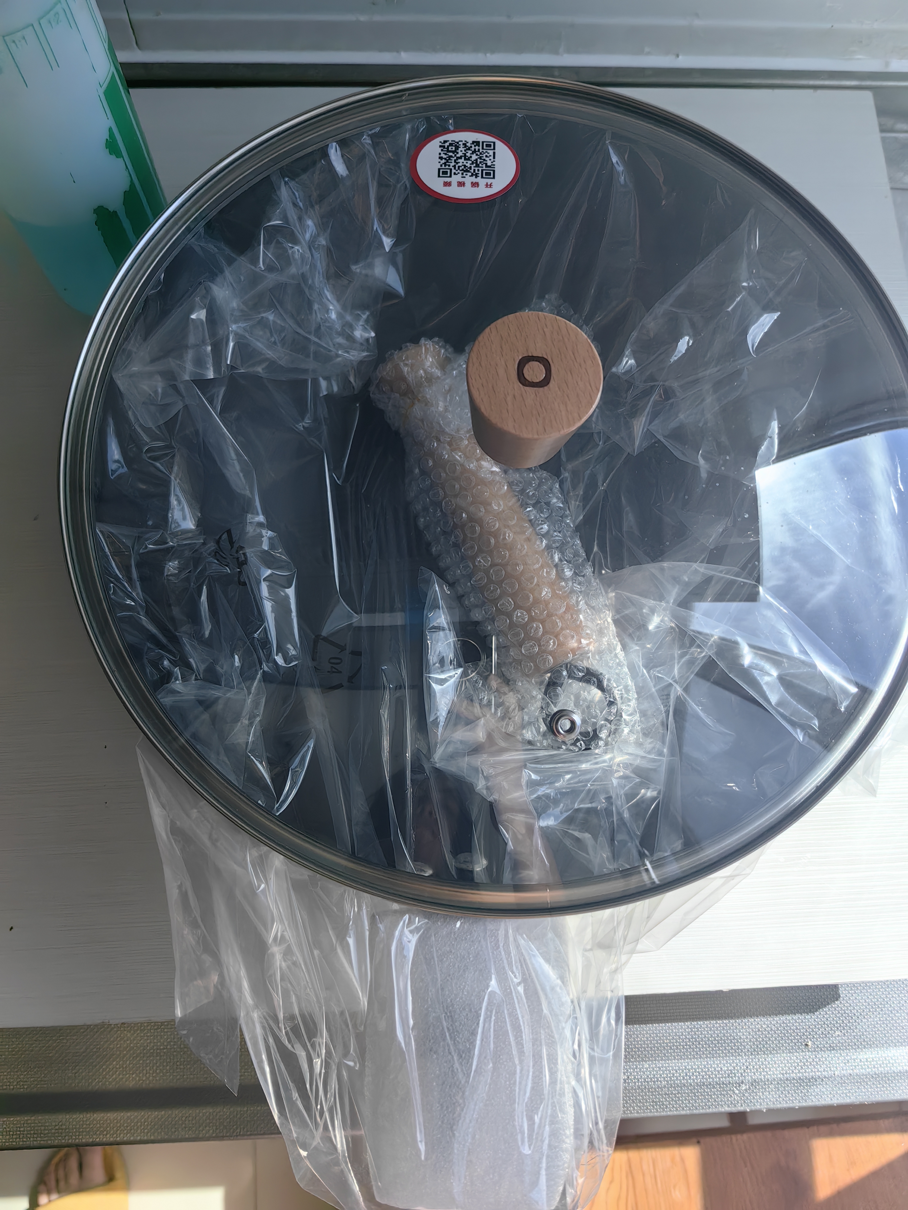 京东京造极铁炒锅 进口高纯精铁无涂层防锈炒菜锅燃气灶电磁炉通用30cm 实拍图
