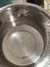 美厨（MAXCOOK）304不锈钢盆筛五件套加厚沙拉盆调料盆洗菜盆米筛味斗套装MCWA550 实拍图