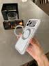 WiWU双气囊支点壳Q1适用iPhone18ProMax手机壳 通用iphone17promax保护套2026新款精孔全包磁吸 【雪松白】真气囊防摔|360°旋转支架|清爽冰透 iPhone17 Pr 实拍图