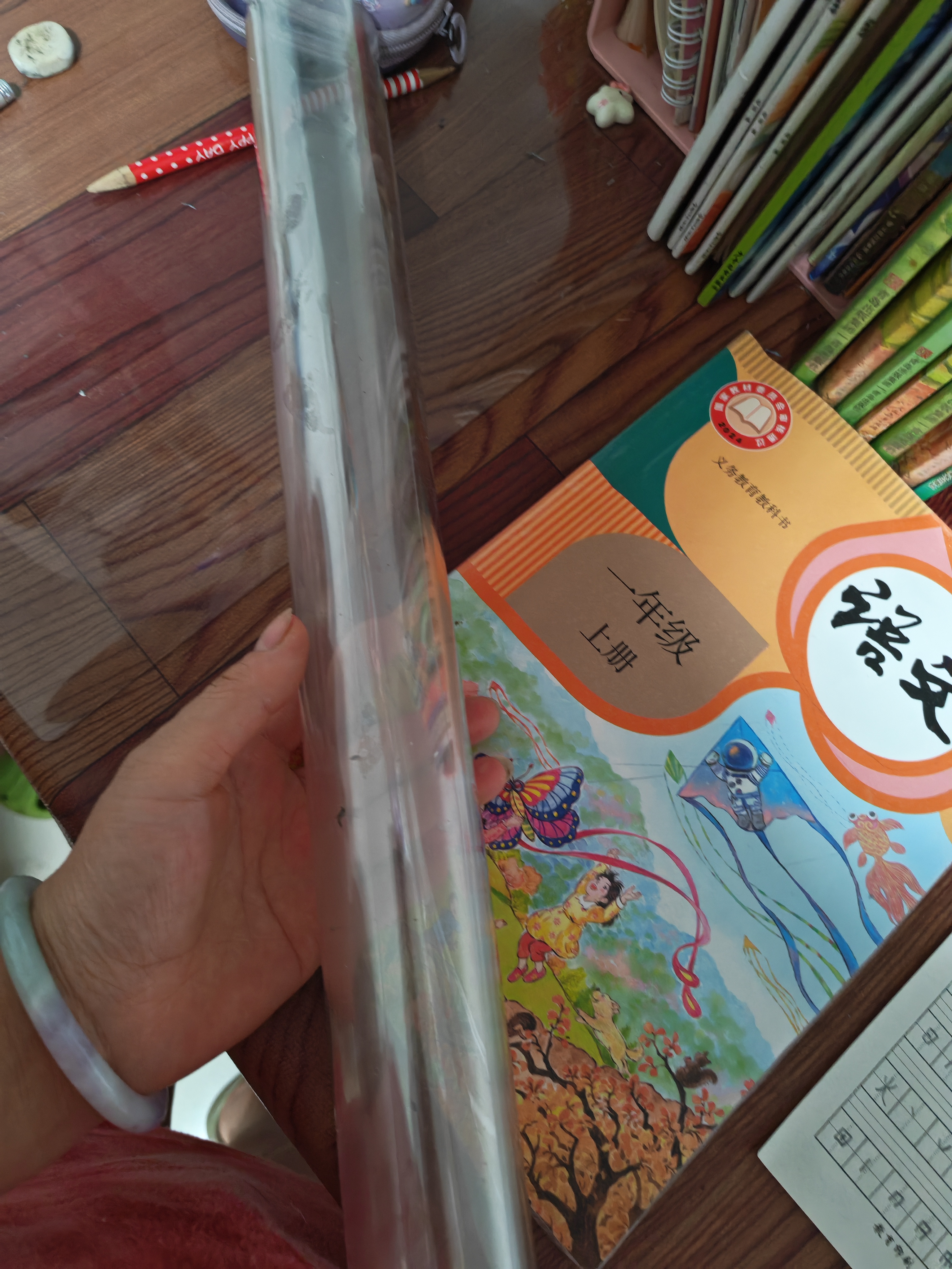 古私（Gusi）学生桌垫40x60透明课桌书桌学习桌保护垫写字垫板一年级教室专用 实拍图
