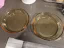 格娜斯双耳耐热玻璃盘子蒸蛋盘捞汁小海鲜家用餐盘微波炉披萨烤盘烤箱用 实拍图
