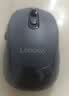 联想（Lenovo）无线蓝牙双模充电鼠标 蓝牙5.0/3.0 便携办公鼠标人体工学设计 Howard Mouse 2022充电版风暴灰 实拍图