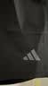 阿迪达斯（adidas）短裤夏季男户外休闲百搭短裤显瘦松紧腰梭织运动五分裤 黑/灰 S 实拍图