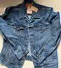 Levi's李维斯情侣同款美式经典复古休闲时尚潮牌修身牛仔夹克外套 深蓝色 XL 实拍图