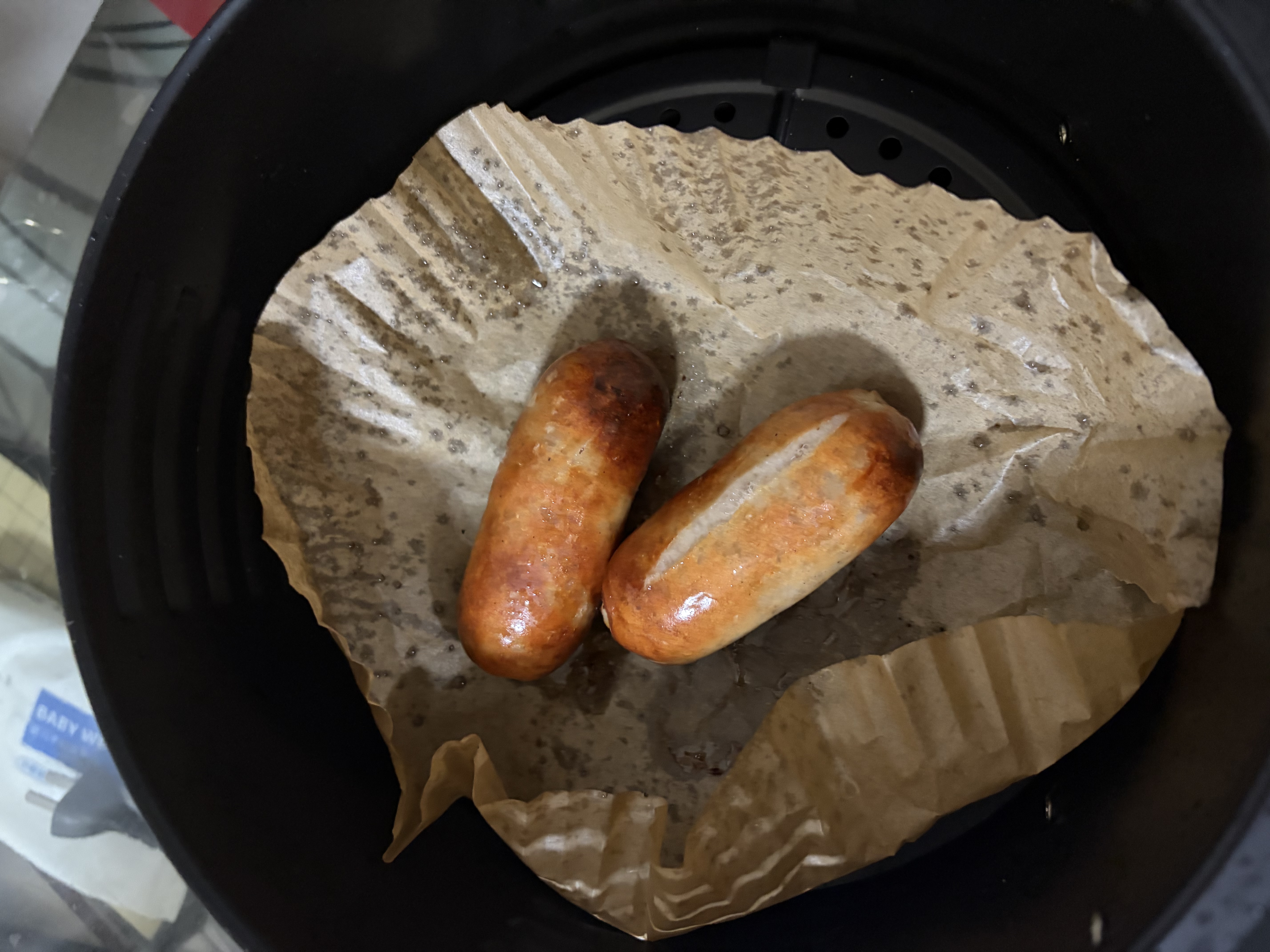 锋味派烤肠纯肉香肠400g*3/原味2+黑椒1 早餐火腿肠热狗脆皮肠烧烤食材 实拍图