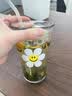 GLASSLOCK&wigglewiggle联名款高颜值大容量玻璃水杯家用咖啡杯女夏季500ml 实拍图