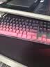 罗技（Logitech）K845机械键盘 有线键盘 办公电脑打字键盘  电竞游戏发光全尺寸个性化定制键帽 K845红轴+黑莓透光键帽 实拍图