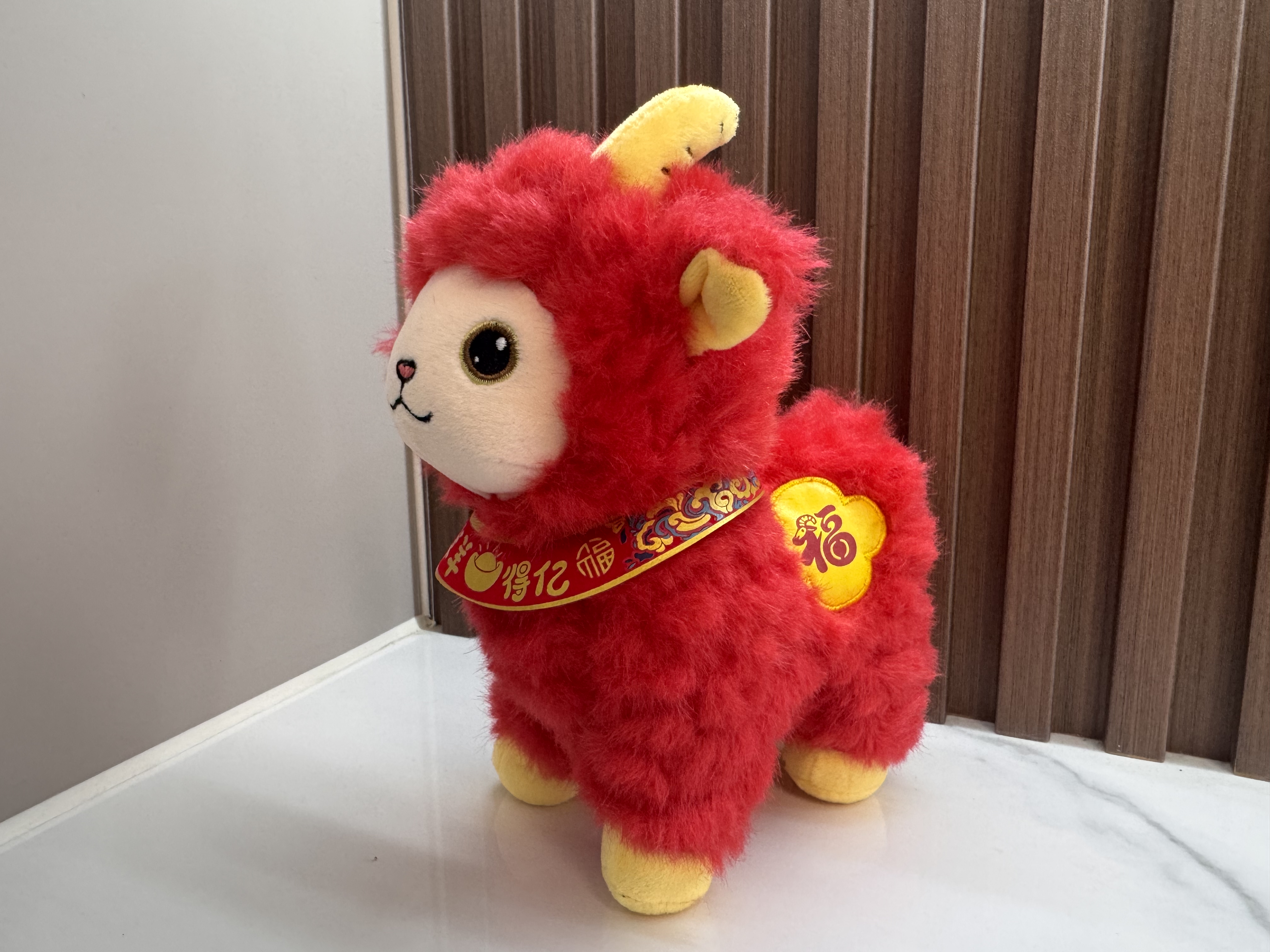 慕曦贝儿羊年吉祥物公仔生肖羊毛绒玩具仿真羊玩偶布娃娃新年年会礼品活动 福耀羊20CM 颜色混搭/单个价格，量大有优惠 晒单实拍图