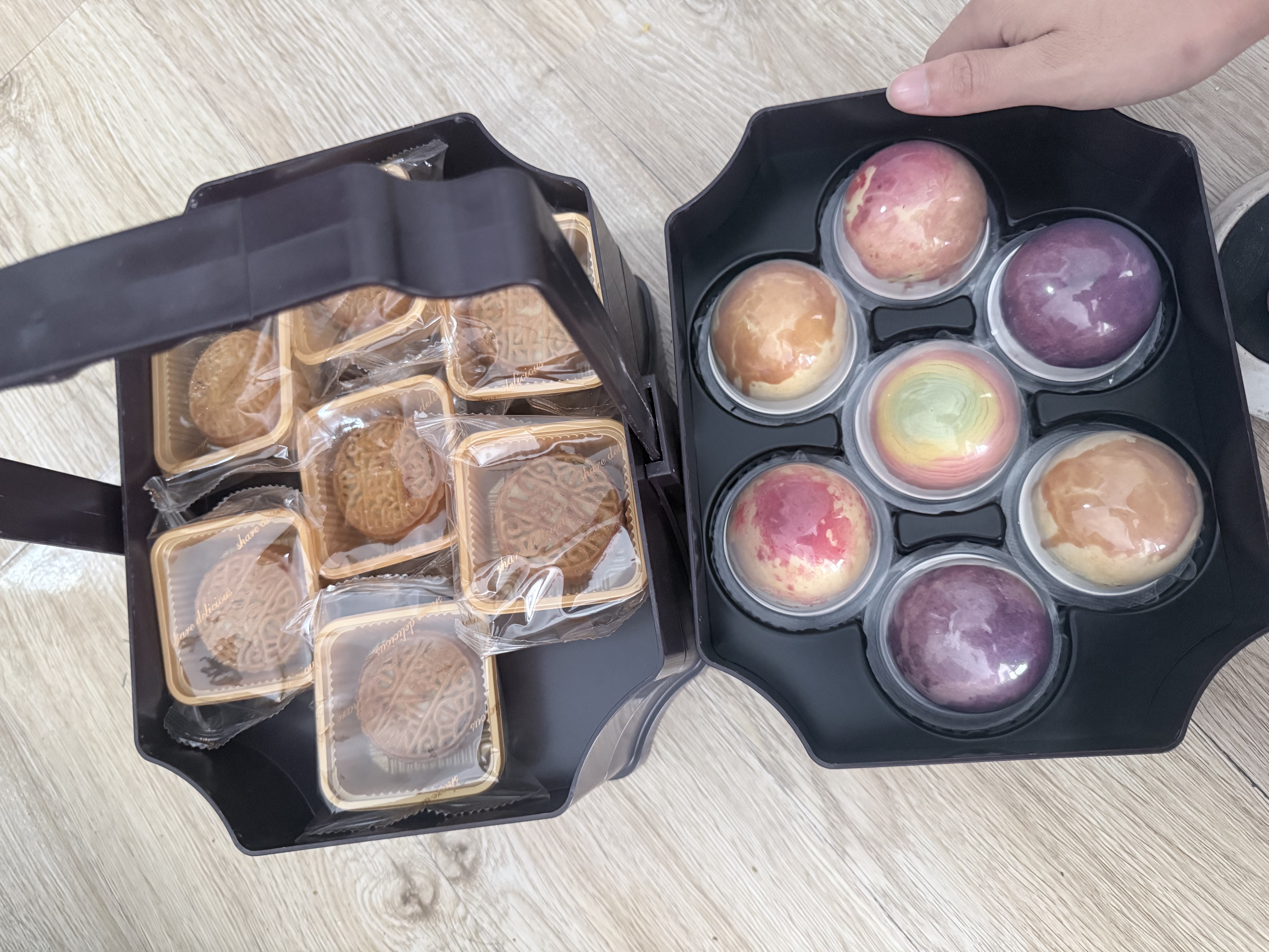 金炉子月饼礼盒1297g低糖广式月饼特产送礼品伴手礼物团购定制 实拍图
