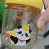 贝亲（Pigeon）防胀气 熊猫儿童防呛防漏喝水喝奶ppsu吸管奶瓶杯 300ml 12月 实拍图