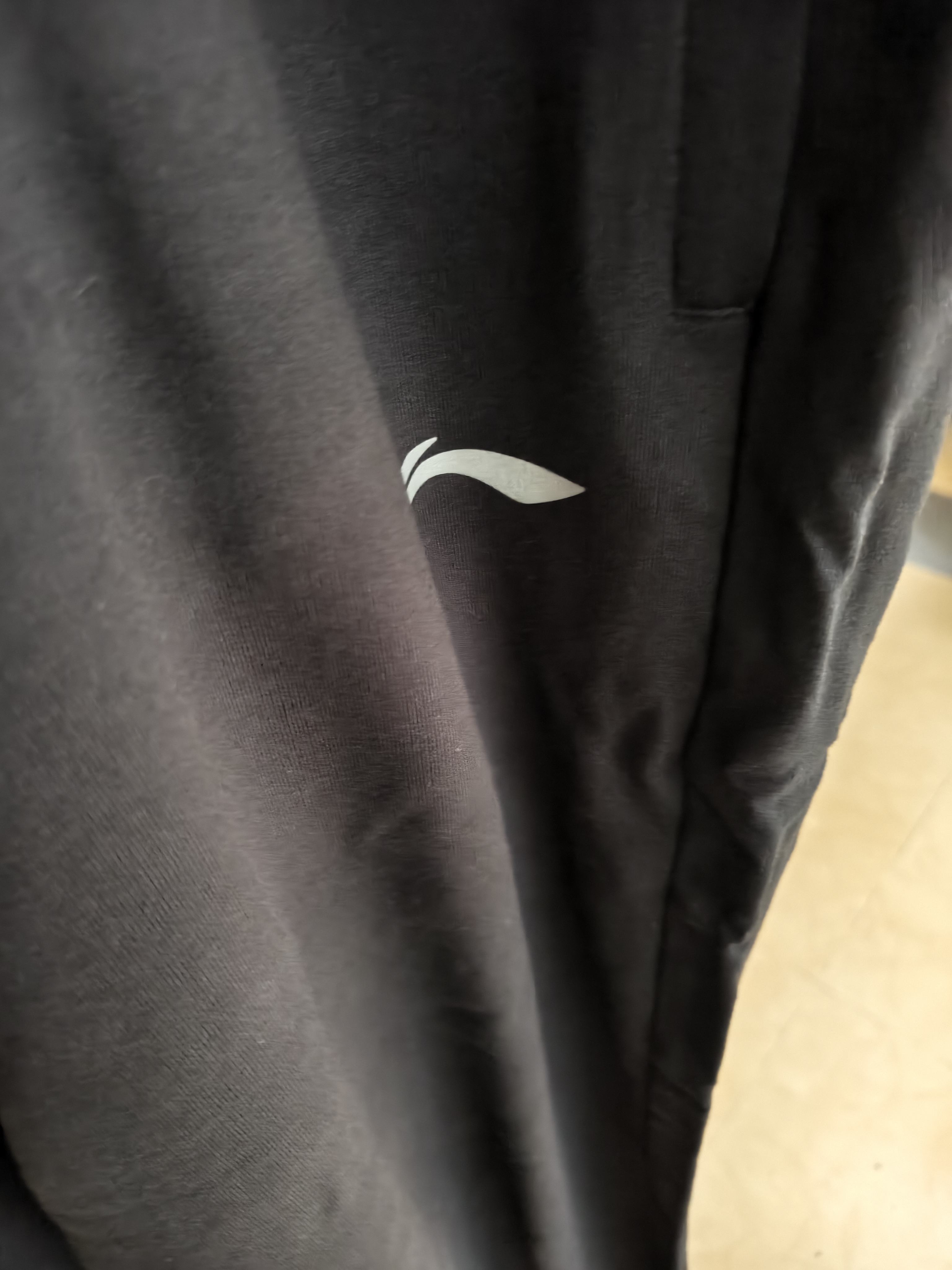 李宁（LI-NING）速干直筒运动裤男秋季时尚休闲宽松运动裤显瘦舒适百搭运动长裤男 实拍图