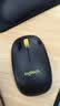 罗技（Logitech）M221 轻音鼠标 无线鼠标 办公鼠标 对称鼠标 带无线微型接收器 雾霭蓝 实拍图