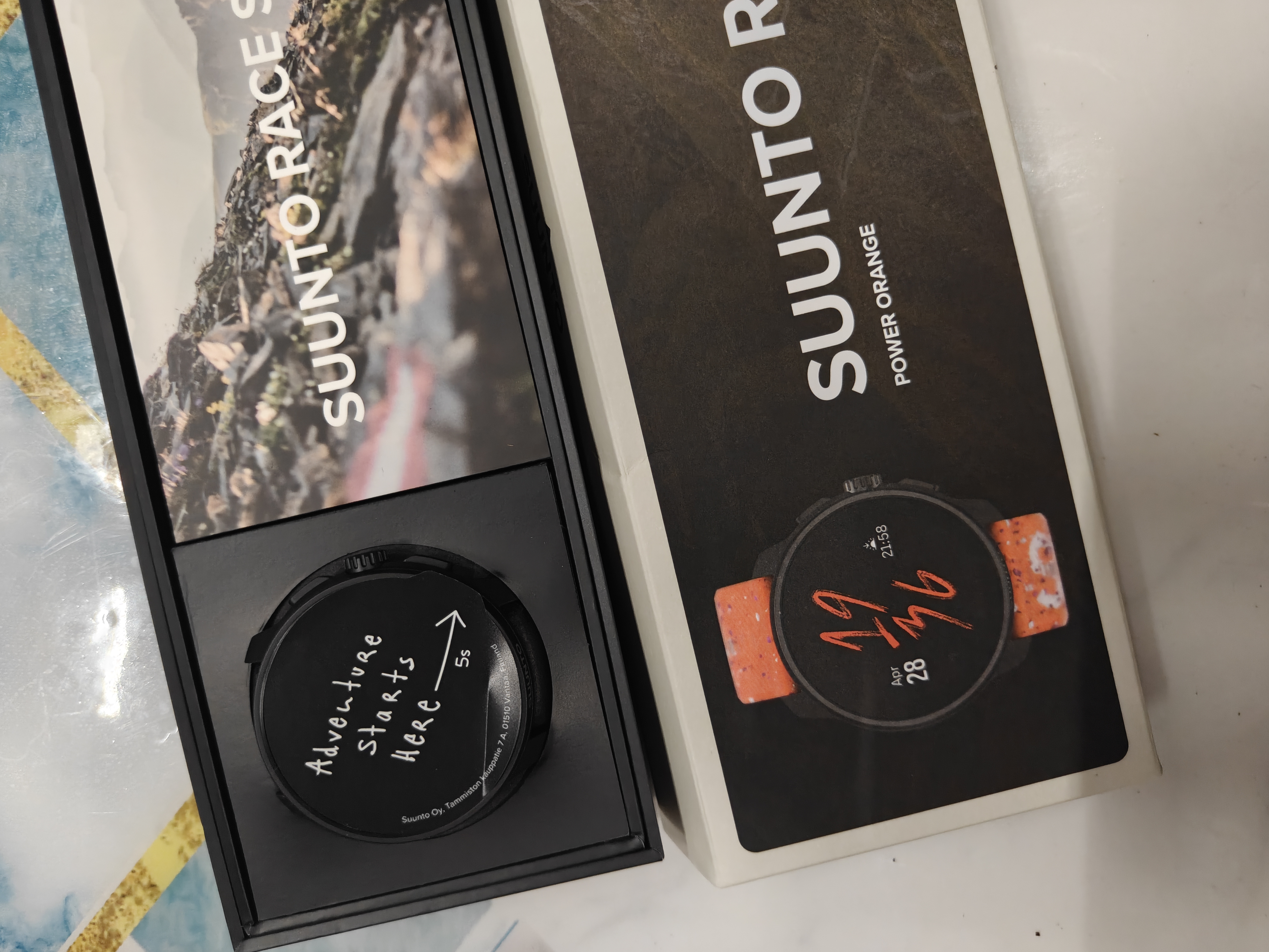 颂拓（SUUNTO）RACE S心率血氧双频户外骑行跑步游泳登山智能运动手表男女礼物 【精钢】活力橙-晒图有礼 实拍图