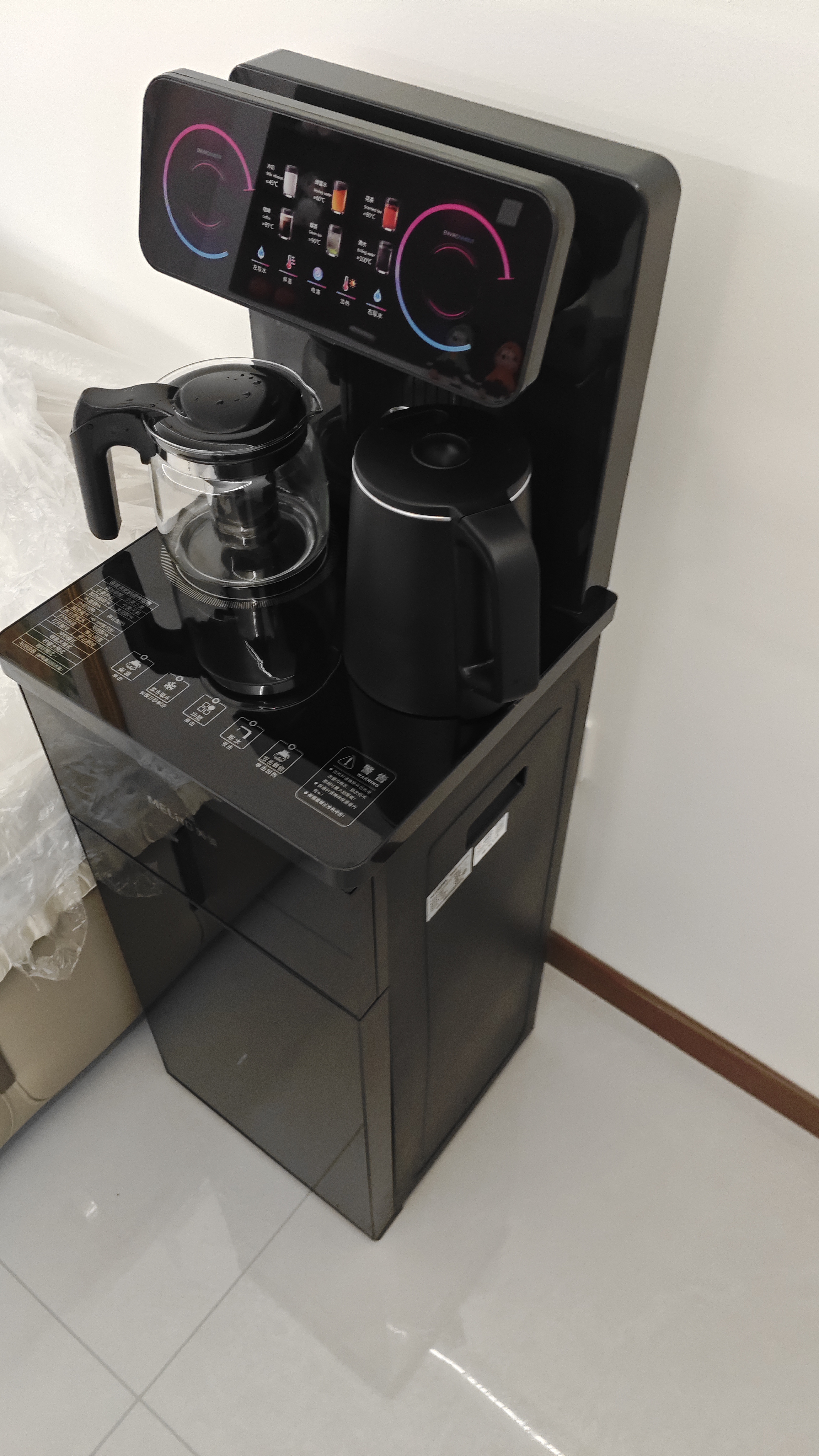 美菱（MeiLing）茶吧机【有钛度系列】家用多功能智能遥控温热型立式饮水机2026年新款 有钛度系列【智能语音+升级冷胆2.0】 制冷制热型 实拍图