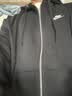 耐克（NIKE）外套男士 2026秋季新款运动服衣休闲上衣宽松连帽针织夹克 热推/经典时尚黑/晒图退10 XL 【180】 体重150~170斤左右 实拍图